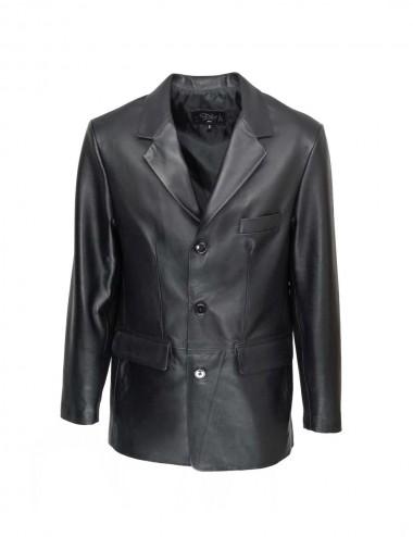 Veste cuir BERNY, made in...