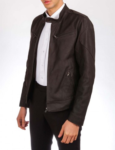 Blouson cuir BRICKY, made...