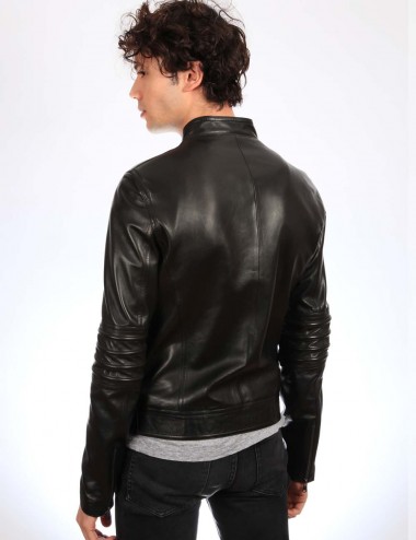 Blouson cuir CHARLY, made...