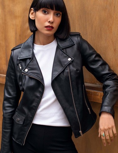 Blouson cuir CHLOE, made in...