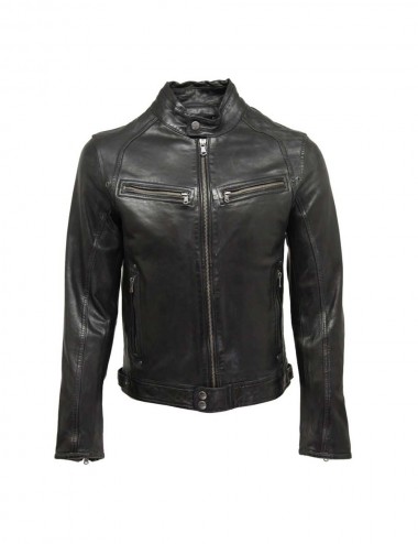 Blouson cuir DUSTIN