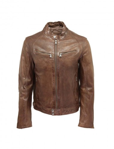 Blouson cuir DUSTIN
