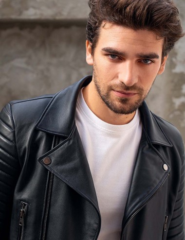 Blouson cuir FRENCHY, made...