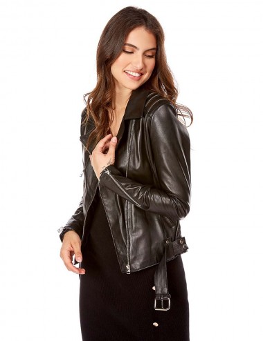 Blouson cuir IRINA, made in...