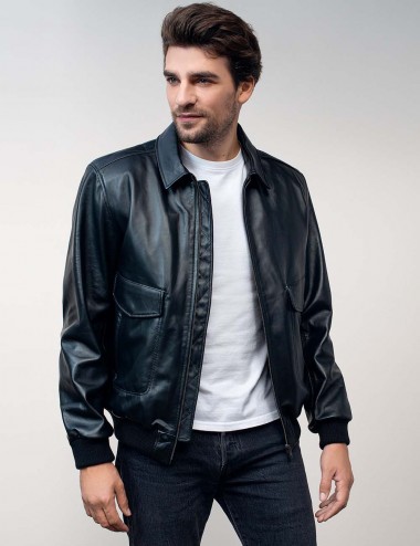 Blouson cuir LENNY