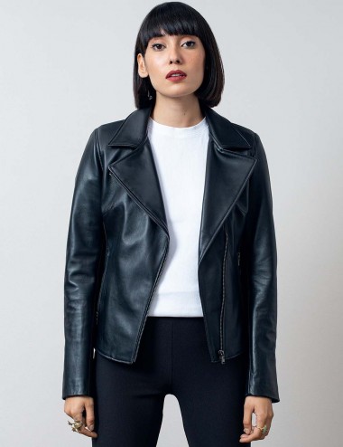 Blouson cuir NEW ENVY, made...