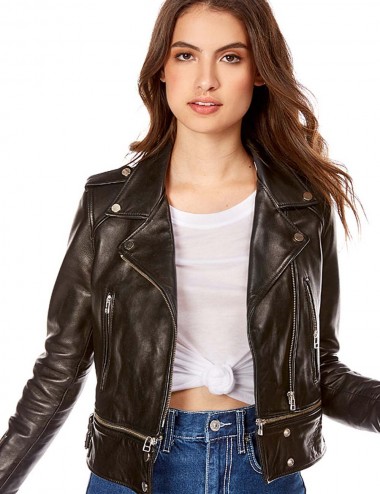 Blouson cuir NICKY, made in...