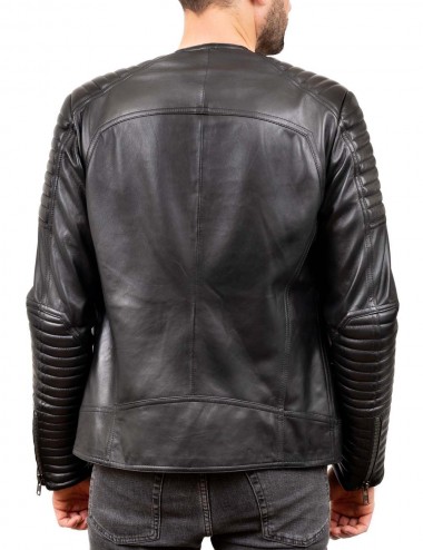 Blouson cuir AUSTIN, made...