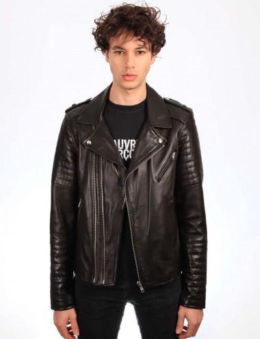 Blouson cuir JESSY, made in...