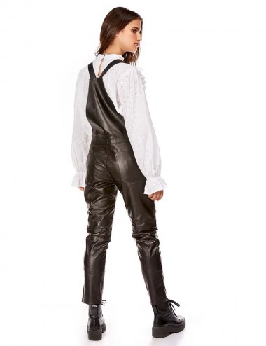 Salopette cuir, made in France