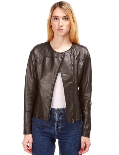Blouson cuir SOPHIE, made...