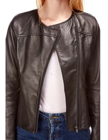 Blouson cuir SOPHIE, made...