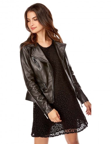 Blouson cuir BABETH , made...