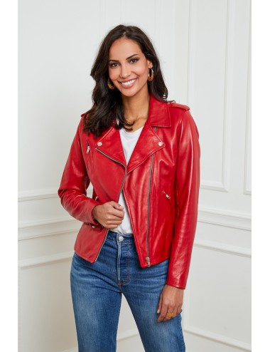 Veste en cuir DENISE