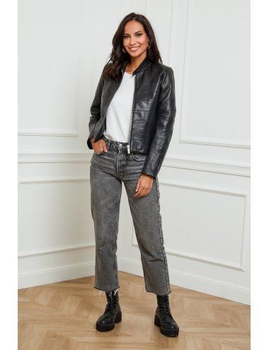 Blouson en cuir MAYA , made...