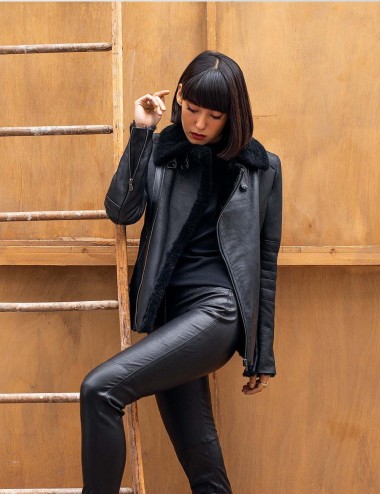 Bombardier shearling SNOW,...