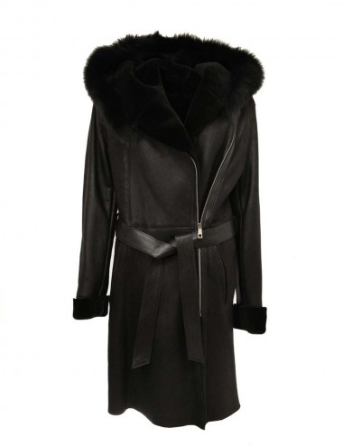 Manteau shearling QUEEN,...