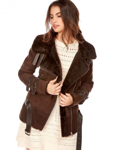 Peau lainée PAOLA, made in...