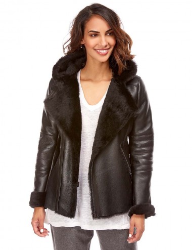 Bombardier shearling...