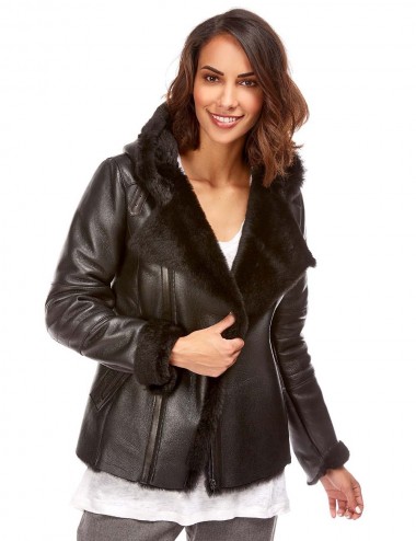 Bombardier shearling...