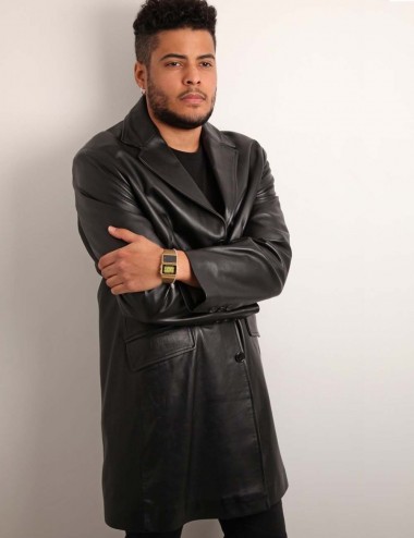 Manteau cuir BERT, made in...