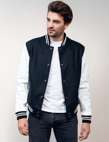 Teddy cuir et laine, made...