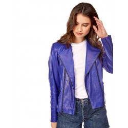 Veste cuir LYO, made in France