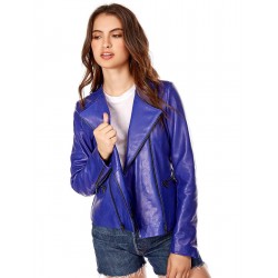 Veste cuir LYO, made in France