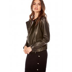 Veste cuir LYO, made in France