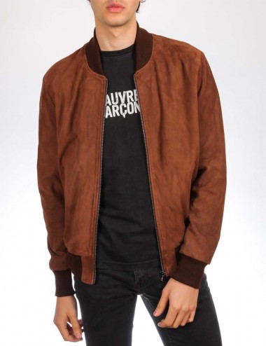 Blouson cuir JOSH, made in...