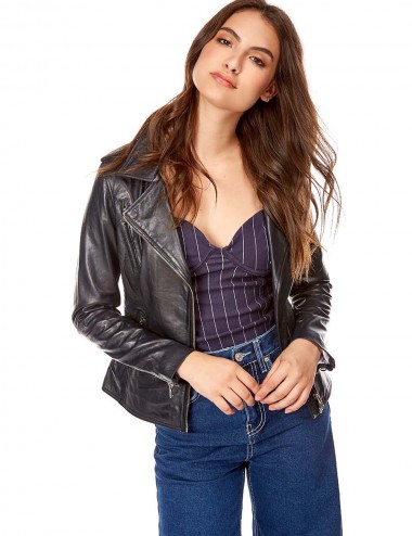 Blouson cuir NINA